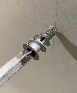 Metal Speed Plug Plasterboard Fixings Installation