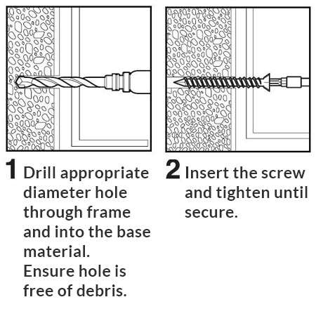 concrete screws