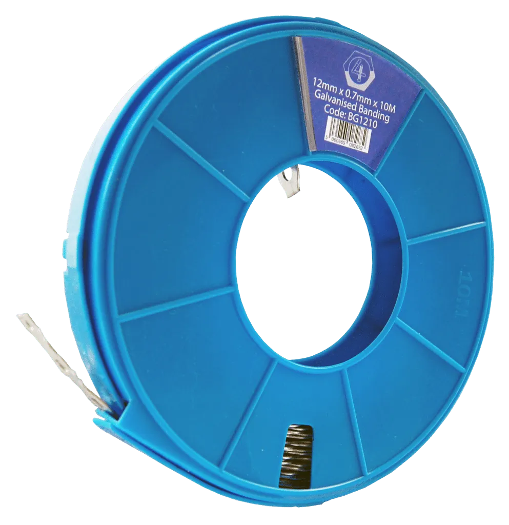 Galvanised Banding Builders All Round Steel Fixing Strap
