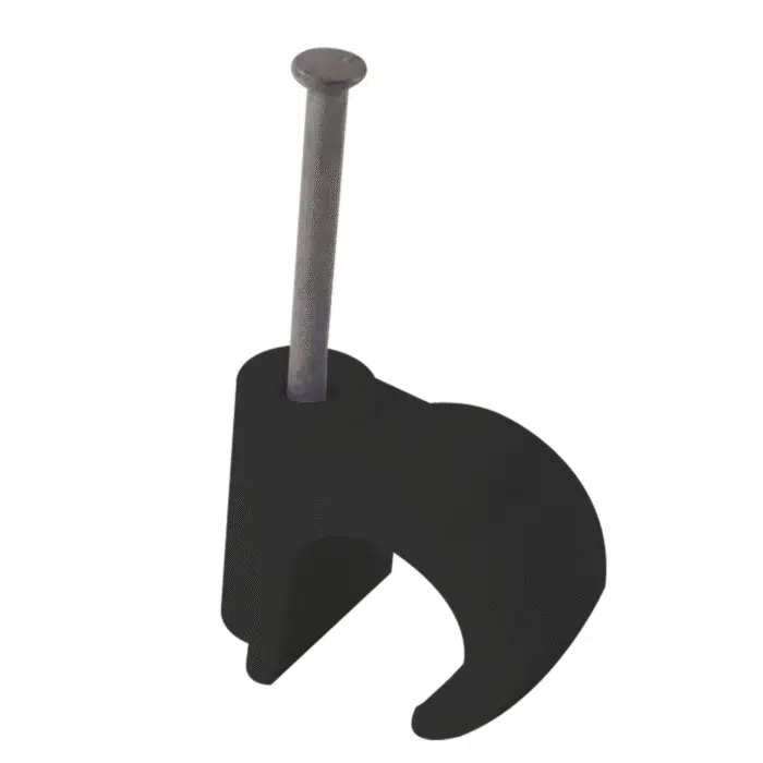 FM Products Black Masonry Nail in Clip