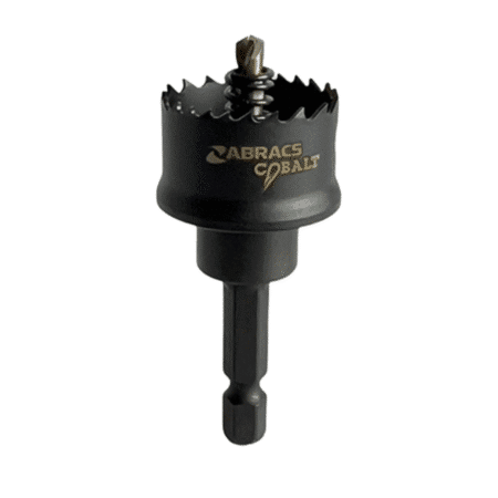 Cobalt Sheet Steel Hole Saw with Spring