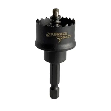 Cobalt Sheet Steel Hole Saw with Spring