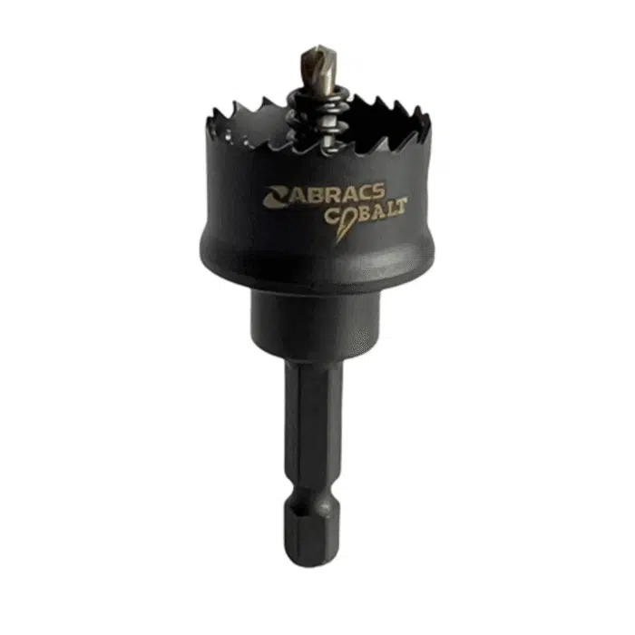 Cobalt Sheet Steel Hole Saw with Spring