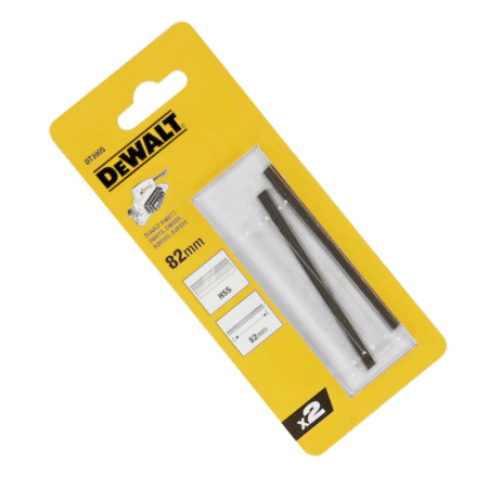 Dewalt Heavy Duty Reversible Planer Blades Pack of 2 82mm .2