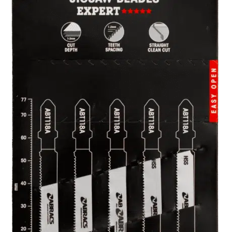 Abracs Metal Cutting Jigsaw Blades Pack of 5