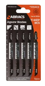 Abracs Metal Cutting Jigsaw Blades Pack of 5