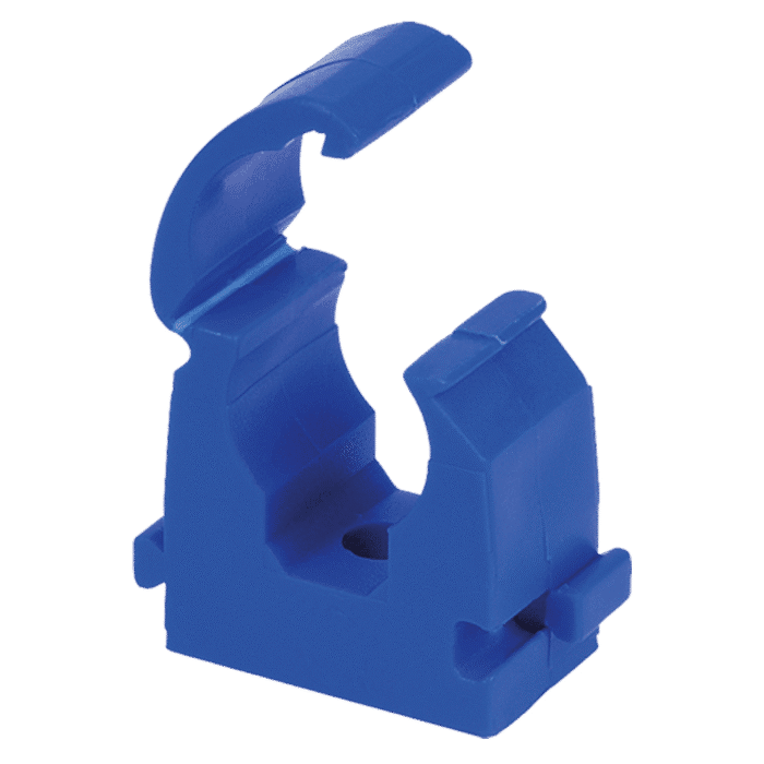 Clip-link_Pipe_Clips_P622_Single_Blue