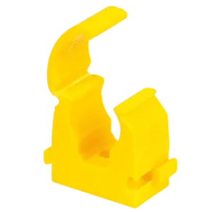 FM Products Yellow Clip Link Single Pipe Clips
