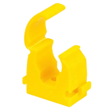 FM Products Yellow Clip Link Single Pipe Clips