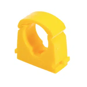 FM Products Yellow Clip Link Single Pipe Clips
