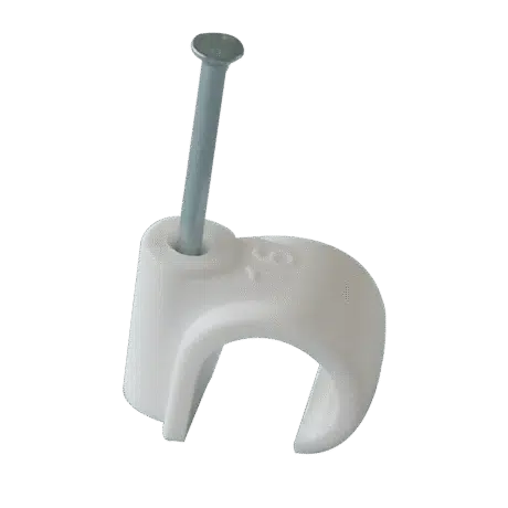 FM Products White Masonry Nail in Clip