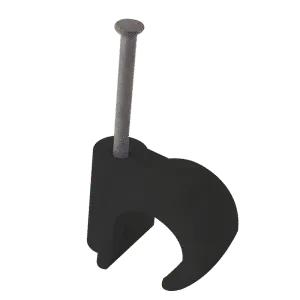 FM Products Black Masonry Nail in Clip