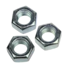 Hexagonal Full Steel Nuts Zinc Plated