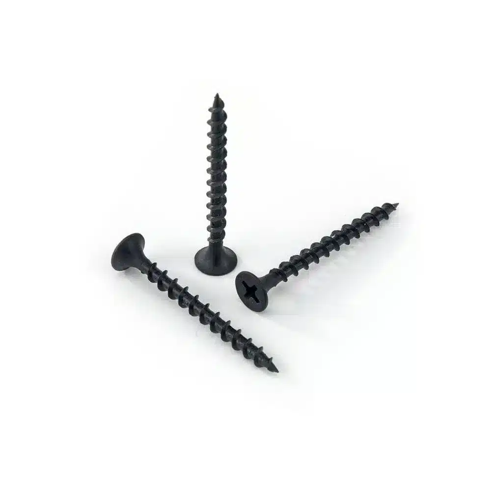 Loose Coarse thread Drywall Screws Black Phosphate3