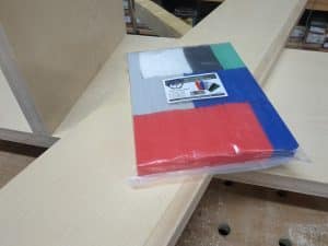 Pack of 200 plastic flat packers