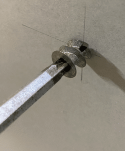 Spiral Metal Speed Plug Plasterboard fixing installation