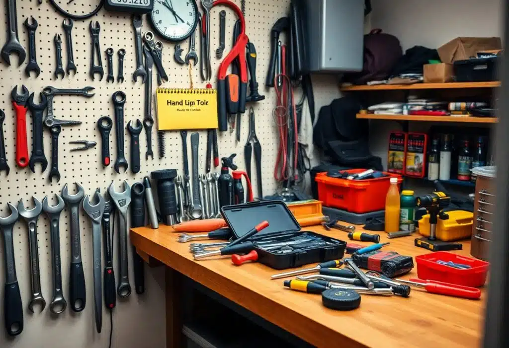 Tool Maintenance in workshop