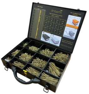 Timberfix 360 High Performance Screws Assorted Metal Case