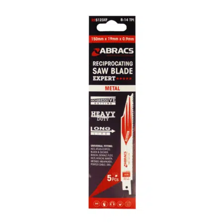 Abracs Reciprocating Saw Blades Metal | 5 Pack
