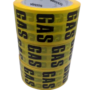 Gas Pipe ID Self Adhesive Tape Long Roll