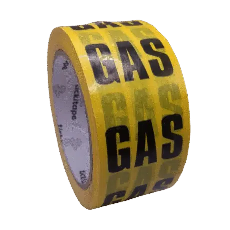 Gas Pipe ID Self Adhesive Tape Long Roll