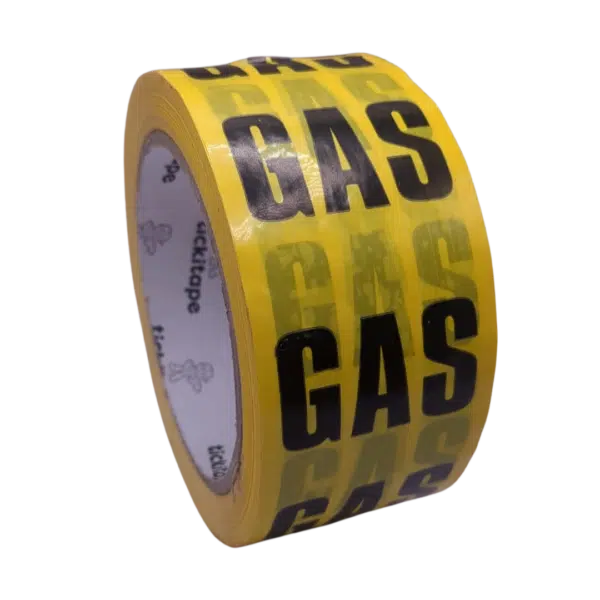 Gas Pipe ID Self Adhesive Tape Long Roll
