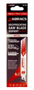 Abracs Metal Cutting recip blade pack 5