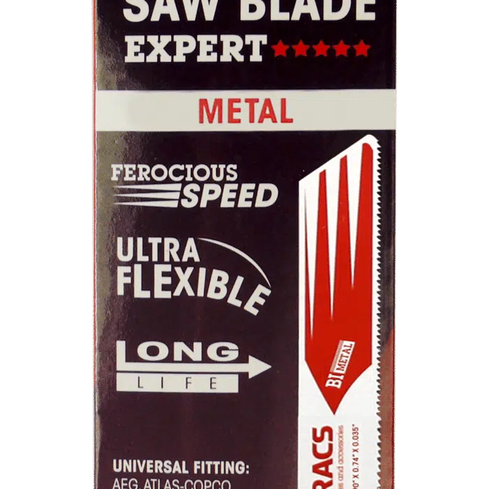 RBS922BF Abracs Metal Cutting recip blade pack 5