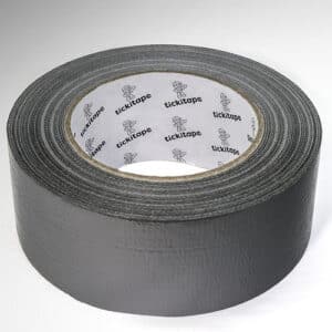Silver Tickitape Heavy Duty Cloth Tape multi colour