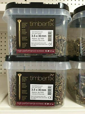 Bulk Tubs Timberfix 360 High performance Pozi Drive Screws2