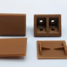 Heavy Duty Plastic Corner Vanity Block Angle Bracket Shelf Fixing Support5