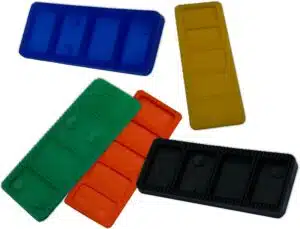 Plastic Wedge Packers 24mm x 60mm mixed