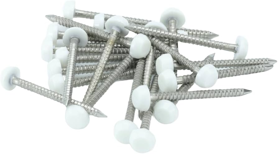 Poly Head Pins Fascia Nails1