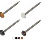 Poly Head Pins Fascia Nails Mixed