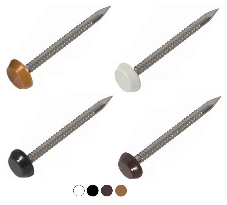 Poly Head Pins Fascia Nails3