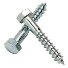 Coach Screws Zinc Plated M6 x 25