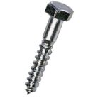 Coach Screws Zinc Plated M6 x 25.2