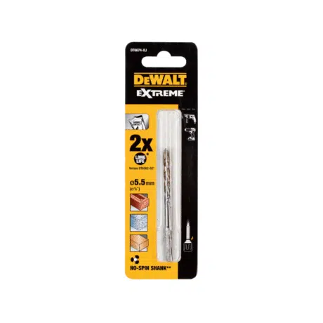 Dewalt Extreme DT Masonry Drill No-Spin Shank