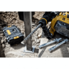 Dewalt SDS Drill and bit drilling hole