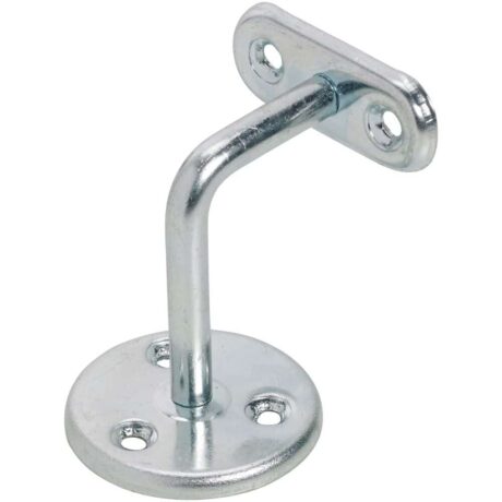 Steel Handrail Bracket Bright Zinc Plated