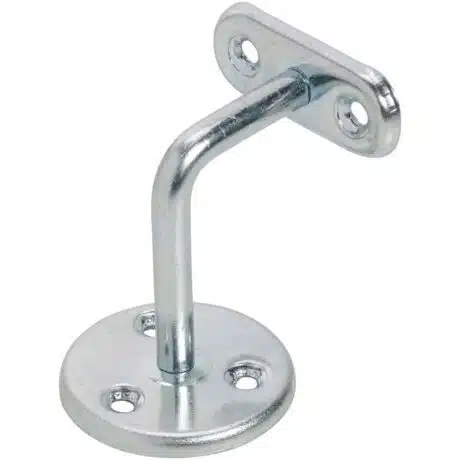 Steel Handrail Bracket Bright Zinc Plated