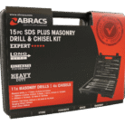15 Pc SDS Plus Masonry Drill & Chisel Set Range Expert.1