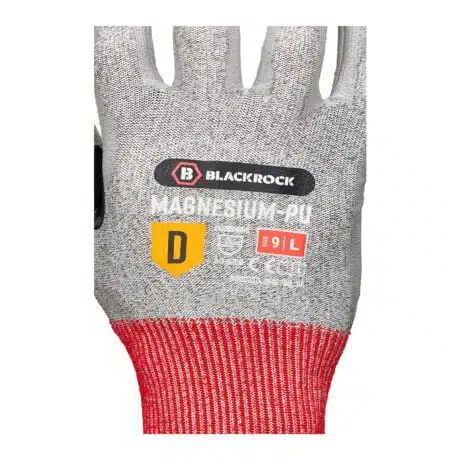 Anti cut Glove Magnesium Pu Glove close up rating