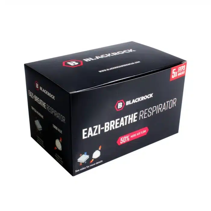 FFP3 dust mask pack of 5 Blackrock FFP3 dust mask pack of 5 Blackrock