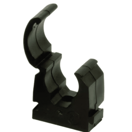 MDPE-Pipe-Clip-Black
