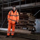 Orange Hi Vis Waterproof Jacket.7