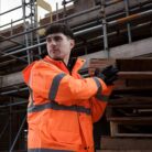 Orange Hi Vis Waterproof Jacket.8