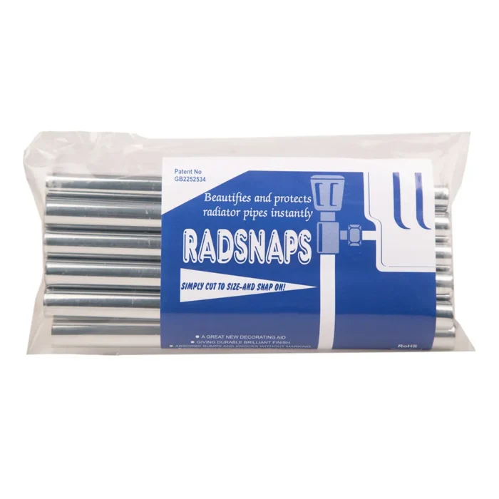 Radsnap pipe covers Chrome