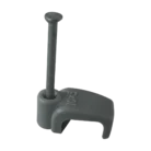 Twin and earth cable clip grey