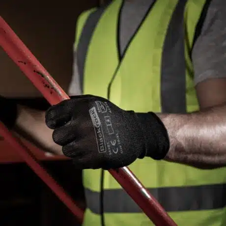 work Glove Lightweight Gripper being used